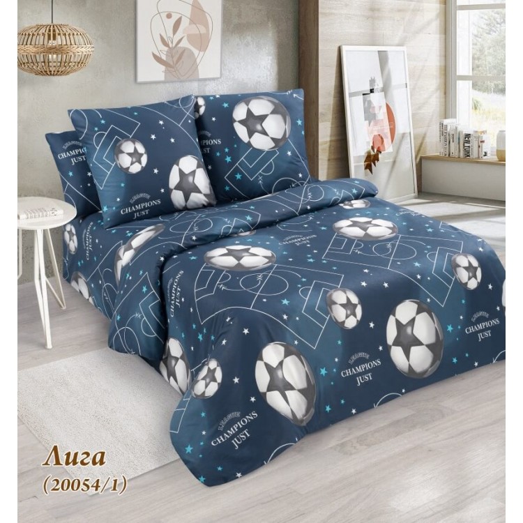 Комплект постельного белья 1,5 спальный из бязи