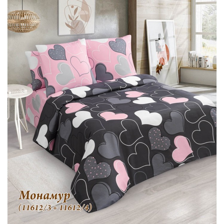 Комплект постельного белья 1,5 спальный из бязи