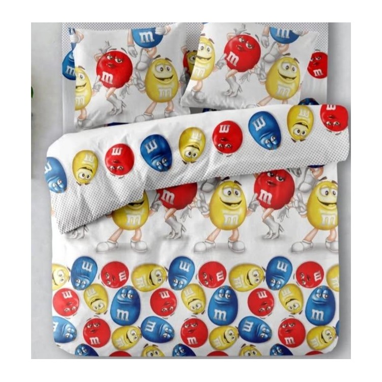 Комплект постельного белья 1,5 спальный из бязи